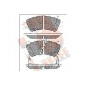 Колодки тормозные дисковые для TOYOTA AURIS(ADE15#, ADE18#, NDE15#, NRE15#, ZRE15#, ZRE18#, ZWE18#, ZZE15#), AVENSIS(ADT27, ZRT27), VERSO(#AUR2#, #ZGR2#) <b>R BRAKE RB1871 / 24204</b>