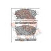 Колодки тормозные дисковые для CHEVROLET CRUZE(J300,J305,J308), ORLANDO(J309) <b>R BRAKE RB1939 / 25079</b>