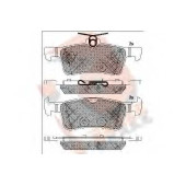 Колодки тормозные дисковые для PEUGEOT 308 <b>R BRAKE RB2174-208 / 25968</b>