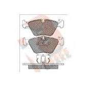 Колодки тормозные дисковые для BMW 5(E39) <b>R BRAKE RB1140 / 21677</b>