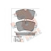 Колодки тормозные дисковые для MERCEDES C(CL203,S203,W203), CLC(CL203), CLK(A209,C209), E(W210), SLK(R171) <b>R BRAKE RB1369-701 / 23144</b>