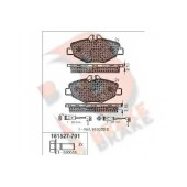Колодки тормозные дисковые для MERCEDES E(S211,W211) <b>R BRAKE RB1527-701 / 23743</b>