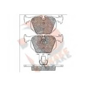 Колодки тормозные дисковые для BMW 3(E46) / LAND ROVER RANGE ROVER(LM) <b>R BRAKE RB1552 / 21487</b>