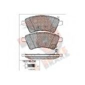 Колодки тормозные дисковые для FIAT SEDICI(FY#) / SUZUKI SX4(EY,GY) <b>R BRAKE RB1758-700 / 24391</b>