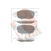 Колодки тормозные дисковые для CITROEN BERLINGO(B9), C4(B7,UA#,UD#), DS4, DS5 / PEUGEOT 5008, PARTNER <b>R BRAKE RB1852 / 24538</b>