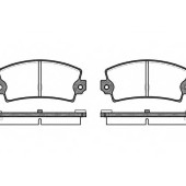 Колодки тормозные дисковые задний для CHRYSLER 300 / FIAT 130 / RENAULT 17, 18, 21, 25, 30, 5, ESPACE, FUEGO <b>REMSA 0021.36 / PCA002136</b>