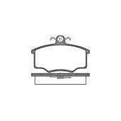 Колодки тормозные дисковые передний для AUDI 100, 80, COUPE / VOLVO 340-360 / VW PASSAT <b>REMSA 0046.00 / PCA004600</b>