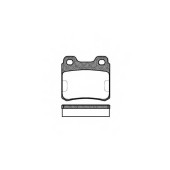 Колодки тормозные дисковые задний для OPEL ASTRA, CALIBRA, KADETT, SENATOR, VECTRA / SAAB 900, 9000 <b>REMSA 0282.00 / PCA028200</b>