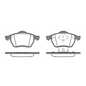 Колодки тормозные дисковые передний для FORD GALAXY(WGR) / VW SHARAN(7M6,7M8,7M9) <b>REMSA 0390.00 / PCA039000</b>