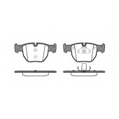 Колодки тормозные дисковые передний для LAND ROVER RANGE ROVER(LM) <b>REMSA 0979.00 / PCA097900</b>