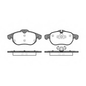 Колодки тормозные дисковые передний для FIAT CROMA(194) / OPEL ASTRA(L08,L35,L48,L67), SIGNUM, VECTRA, ZAFIRA(A05) / SAAB 9-3(YS3D,YS3F) <b>REMSA 0888.00 / PCA088800</b>