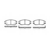 Колодки тормозные дисковые передний для HYUNDAI EQUUS / CENTENNIAL, TERRACAN, XG / KIA CARNIVAL, OPIRUS / SSANGYONG KYRON, RODIUS <b>REMSA 1085.02 / PCA108502</b>