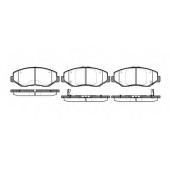 Колодки тормозные дисковые передний для HONDA CR(RD#,RE) <b>REMSA 0899.00 / PCA089900</b>