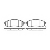 Колодки тормозные дисковые передний для MITSUBISHI L 200(K0#T, K1#T, K2#T, K3#T, K6#T, K7#T, KA#T, KB#T) <b>REMSA 1129.01 / PCA112901</b>