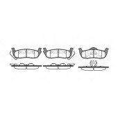 Колодки тормозные дисковые задний для JEEP COMMANDER(XK), GRAND CHEROKEE(WG,WH,WJ,WK) <b>REMSA 1106.10 / PCA110610</b>