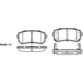 Колодки тормозные дисковые задний для HYUNDAI ACCENT, i20, i30 CW, i30, ix20, ix35 / KIA CEED, PICANTO, PRO CEED, RIO, SPORTAGE <b>REMSA 1209.02 / PCA120902</b>