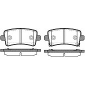Колодки тормозные дисковые задний для CHEVROLET MALIBU(V300) / OPEL INSIGNIA <b>REMSA 1388.04 / 24421</b>