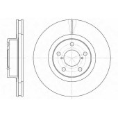 Тормозной диск REMSA DCA671510 / 6715.10