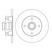Тормозной диск REMSA DCA602400 / 6024.00