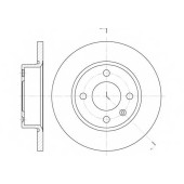 Тормозной диск REMSA DCA642500 / 6425.00