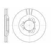 Тормозной диск REMSA DCA656010 / 6560.10