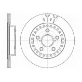 Тормозной диск REMSA DCA656110 / 6561.10