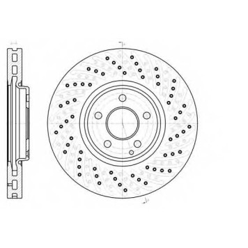 Тормозной диск REMSA BDM7078.20 / 61123.10