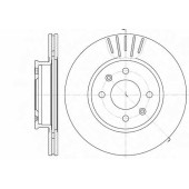 Тормозной диск REMSA DCA666610 / 6666.10