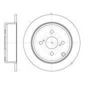 Тормозной диск REMSA BDM7169.10 / 61073.00