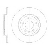 Тормозной диск REMSA DCA6101100 / 61011.00