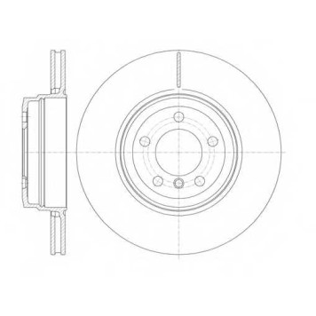 Тормозной диск REMSA BDM7279.20 / 61141.10