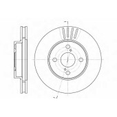Тормозной диск REMSA DCA674210 / 6742.10