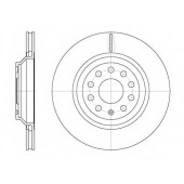 Тормозной диск REMSA BDM7338.20 / 61172.10