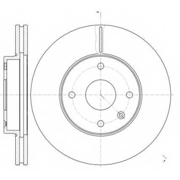 Тормозной диск REMSA BDM7415.20 / 61181.10
