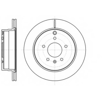 Тормозной диск REMSA BDM7416.20 / 61182.10
