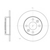 Тормозной диск REMSA DCA606600 / 6066.00