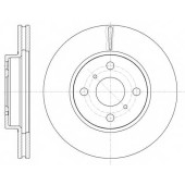 Тормозной диск REMSA DCA6100510 / 61005.10