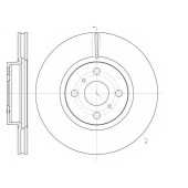 Тормозной диск REMSA DCA6100610 / 61006.10