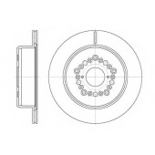 Тормозной диск REMSA DCA6125410 / 61254.10