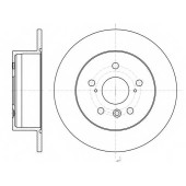Тормозной диск REMSA DCA6132700 / 61327.00
