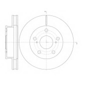 Тормозной диск REMSA DCA6142110 / 61421.10
