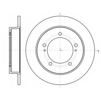 Тормозной диск REMSA DCA6149000 / 61490.00