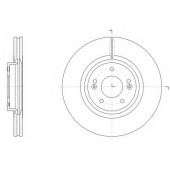 Тормозной диск REMSA DCA6151410 / 61514.10