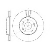 Тормозной диск REMSA DCA631410 / 6314.10