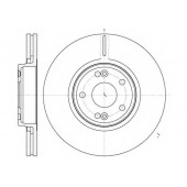 Тормозной диск REMSA DCA661210 / 6612.10