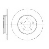 Тормозной диск REMSA DCA666100 / 6661.00