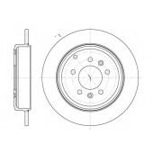 Тормозной диск REMSA DCA669200 / 6692.00