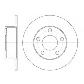 Тормозной диск REMSA DCA680300 / 6803.00