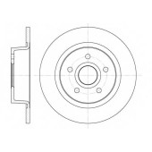 Тормозной диск REMSA DCA686300 / 6863.00