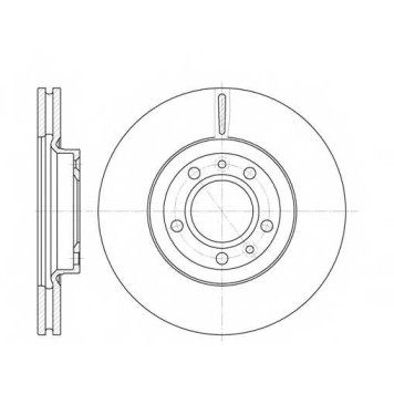 Тормозной диск REMSA DCA686910 / 6869.10